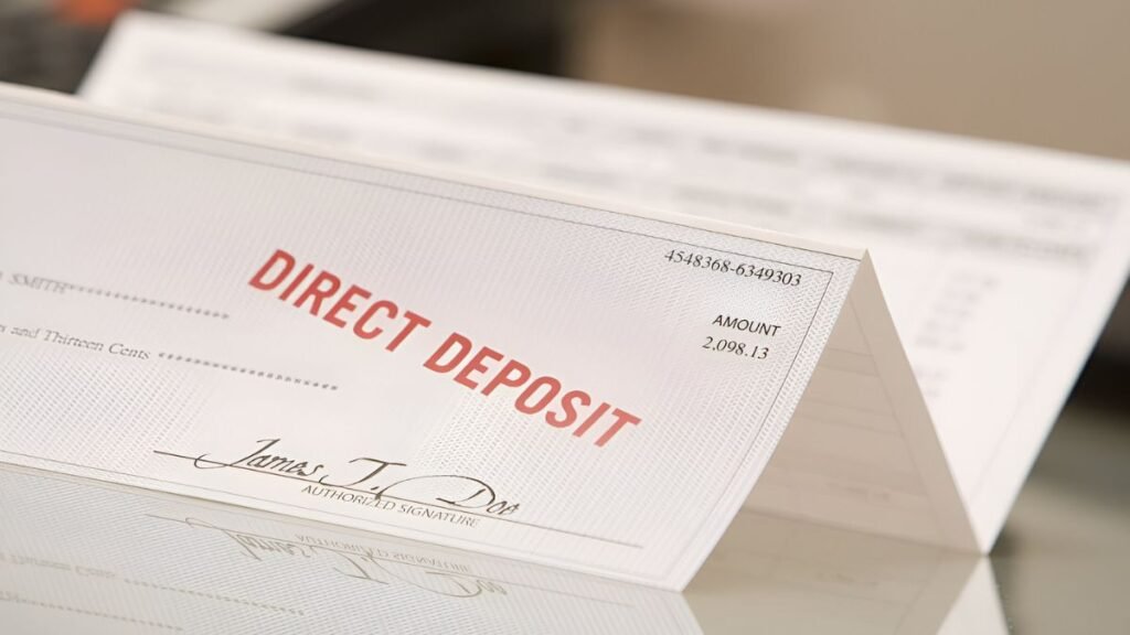 $697 Direct Deposit Checks