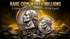 Rare Coins Alert! 5 Dimes and a Bicentennial Quarter Worth $93 Million Each!