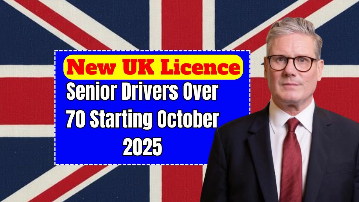 New UK Licence Regulations for Senior Drivers Over 70 Starting October 2025