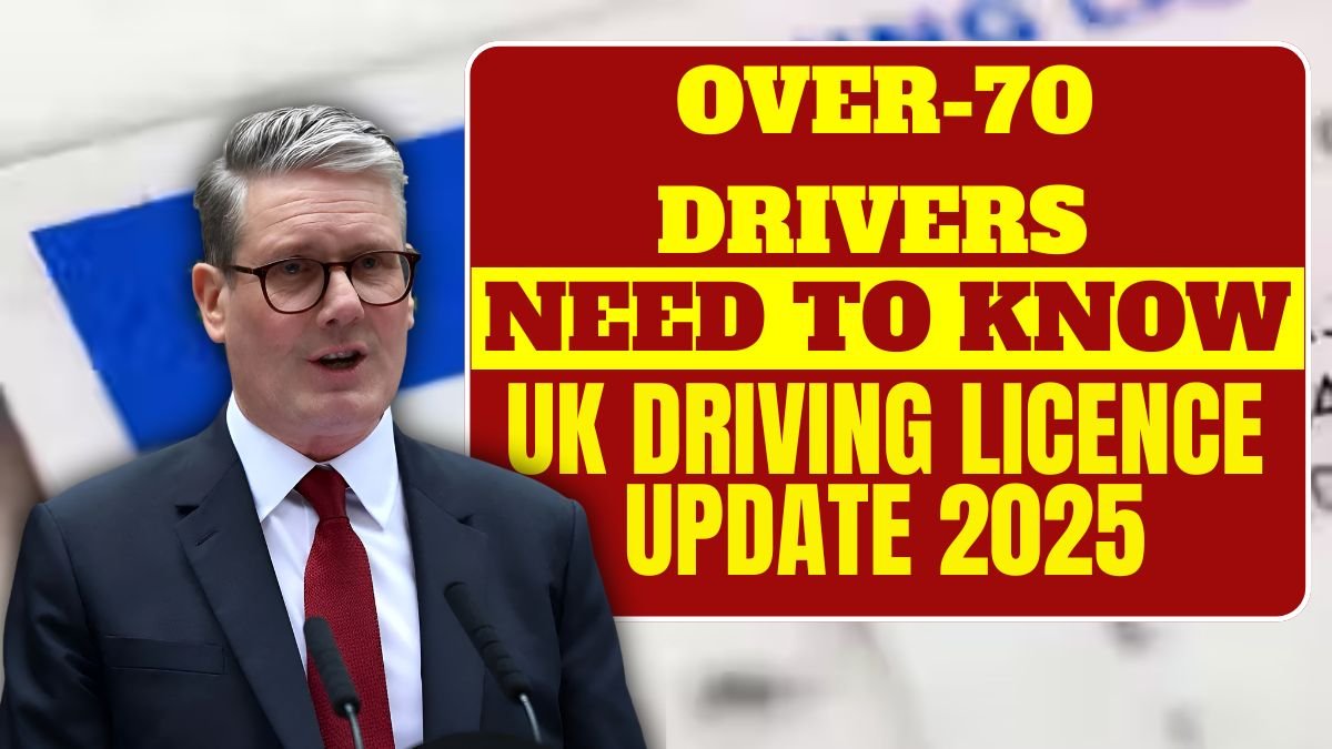 UK Driving Licence Update 2025 What Over-70 Drivers Need to Know